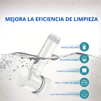 Cepillo de Limpieza con 5 Cabezales